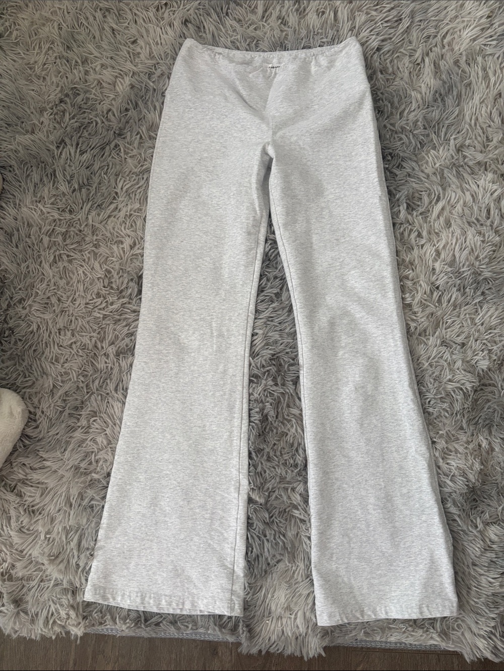 Garage Light Gray Pull-On Flare Pants